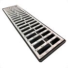 Grelha Aluminio Com Coletor Pvc Saida P/baixo 15x50