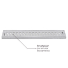 Grelha Aluminio Com Tela 10x50 Equation