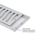 Grelha Aluminio Com Tela 15x100 Equation