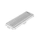 Grelha Aluminio Com Tela 15x50 Equation