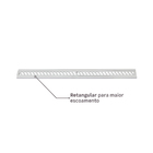 Grelha Aluminio Pedestre 10x100 Equation