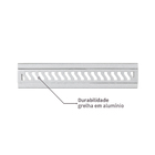 Grelha Aluminio Pedestre 10x50 Equation