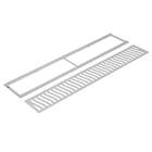 Grelha Aluminio Pedestre 20x100 Equation