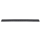 Grelha Antiderrapante 2,5x12x100cm Preto Polipropileno Aco