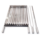 Grelha Argentina 50x60 Com 2 Espetos Lâmina 70cm - Churrasco