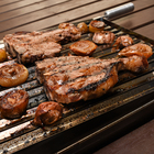 Grelha Argentina Aço Inox 40x80cm Artmill