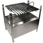 Grelha Argentina Esmaltada 35x41cm Churrasco Picanheira