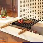 Grelha Argentina Esmaltada 40x35 Com Coletor De Gordura