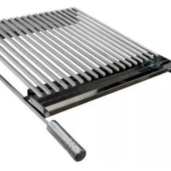 Grelha Argentina Inox 65x40  Parrilla Churrasqueira Grill