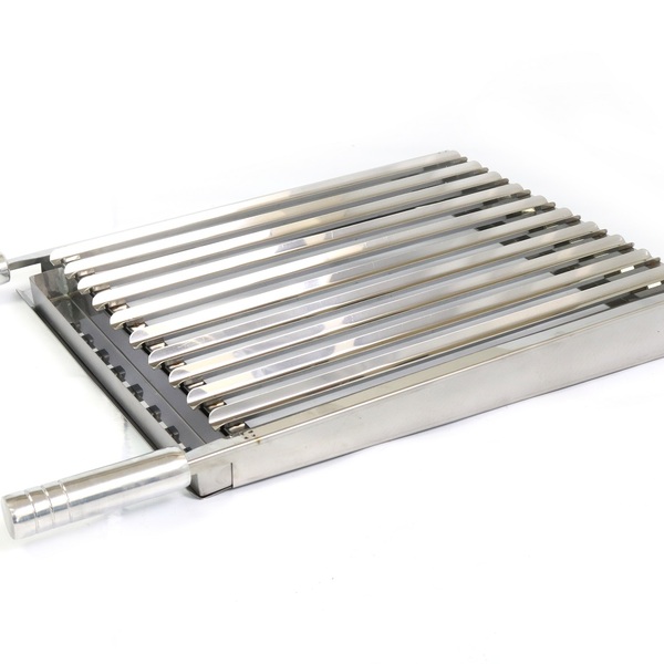 Grelha Argentina Inox 66x60 C/ponteira Parrilla Gaúcha Ga600
