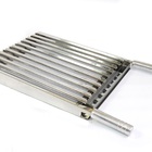 Grelha Argentina Inox 75x67 C/aba Churrasco Parrilla Gal840e