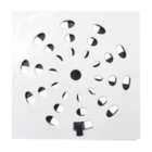 Grelha Astra Rotativa Quadrada Cromada Grb16