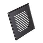 Grelha C/ Base Invinox 15 X15 Listras Black Matte 5006/1.bm.c