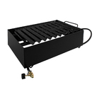 Grelha Char Broiler Esmaltada À Gás 8 Queimadores 44x30cm - Wp