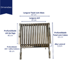 Grelha Churrasco Parrilla Para Pré-moldada Em Inox