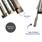 Grelha Churrasco Parrilla Para Pré-moldada Em Inox