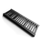 Grelha Com Aro 15X50 Preta Grelha Aro 50 X 15 X 2 Odem