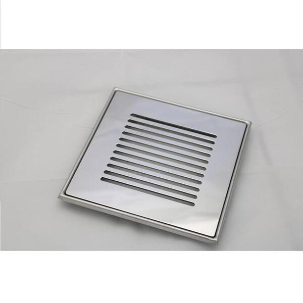 Grelha Com Base Invinox 10 X10 Listras 4006/1.c - Polido