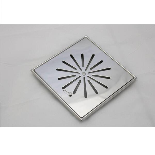 Grelha Com Base Invinox 15x15 Abre E Fecha 6001/1.c - Polido