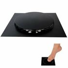 Grelha Com Fecho De Pressão Inox Preto Matte Meber