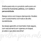 Grelha Com Fecho Pressão Redonda Inox 10cmx10cm5cm 304 Meber