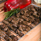 Grelha De Churrasqueira 2x14x63 Cm Carbono Cromado Madeira Eu