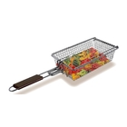 Grelha De Churrasqueira Tipo Cesta Com Cabo