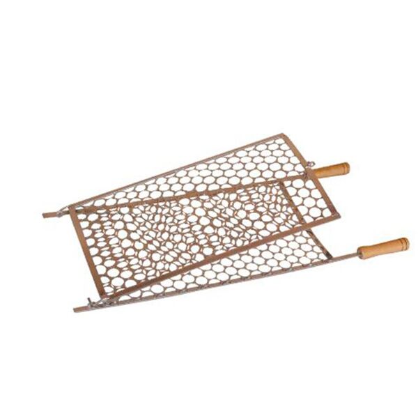 Grelha Dobrável Abaulada Em Tela Moeda -  72cmx29cm