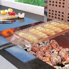 Grelha Dupla Fechada Telada Aramado 75x22 Pão De Alho Burger