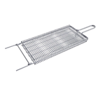 Grelha Dupla Fechada Telada Aramado 75x22 Pão De Alho Burger