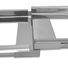 Grelha Externa Inox Oculta 10 X 100 Cm