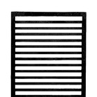 Grelha Ferro Fundido Para Fogão A Lenha E Campeiro 19x19cm