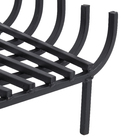 Grelha para Lareira Trapézio Reforçada sem Gaveta 40cmx60cm Artmill