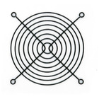 Grelha Grade Proteção De Metal 12cm P/ Microventilador Adda P