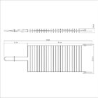 Grelha Grelha De Aco Inox Tramontina