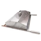 Grelha Inox 70x50 + Abafador Inox 45x39 Para Churrasqueiras