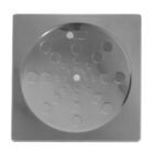 Grelha Inox Para Banheiro Quadrada 15x15cm