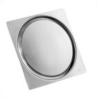 Grelha Kimetais Inox 10x10 Quadrada Click Cromada