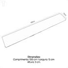 Grelha Linear Inox 15x 100 Jjm