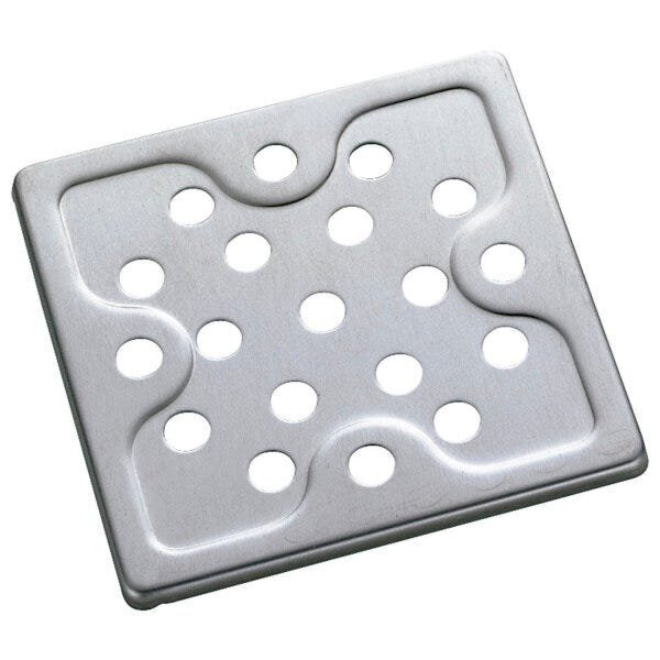 Grelha Meber Inox Quadrada 1810 C 10 Cm Cromado