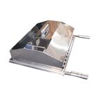 Grelha Moeda Inox 70x40 + Abafador Inox Para Churrasqueiras