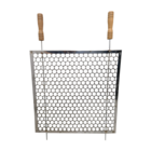 Grelha Para Churrasqueira (l) 50 X (c) 40 Inox - Fundição Pet