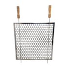 Grelha Para Churrasqueira (l) 50 X (c) 50 Inox - Fundição Pet