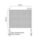 Grelha Para Churrasqueira (l) 50 X (c) 70 Fz - Fundição Petró