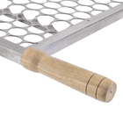 Grelha para churrasqueira em aço inox - 30x50 cm (G-021.A)