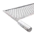 Grelha Para Churrasqueira Espetinhos Inox 53x26cm Churrasco