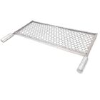 Grelha Para Churrasqueira Espetinhos Inox 63,5x26cm