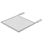 Grelha para Churrasqueira Inox Mini Baby 43x39cm Atacadão Lazer