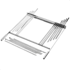 Grelha Para Churrasqueira Inox Uruguaia Argentina Parrilha W