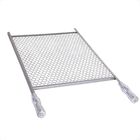 Grelha Para Churrasqueira Inox Wr 40x50 Moeda Com Cabo Alumin